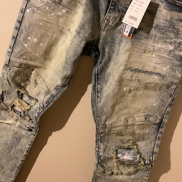Distressed smoke jeans - Picture 3 of 8